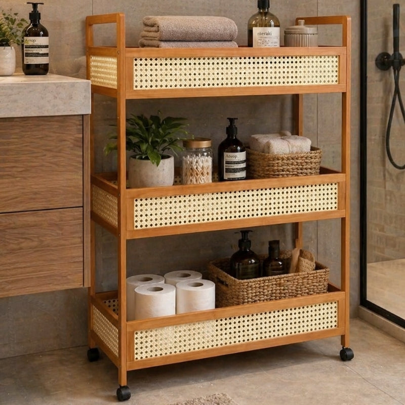 3-Tier Kondo Wooden Rack - Image 2